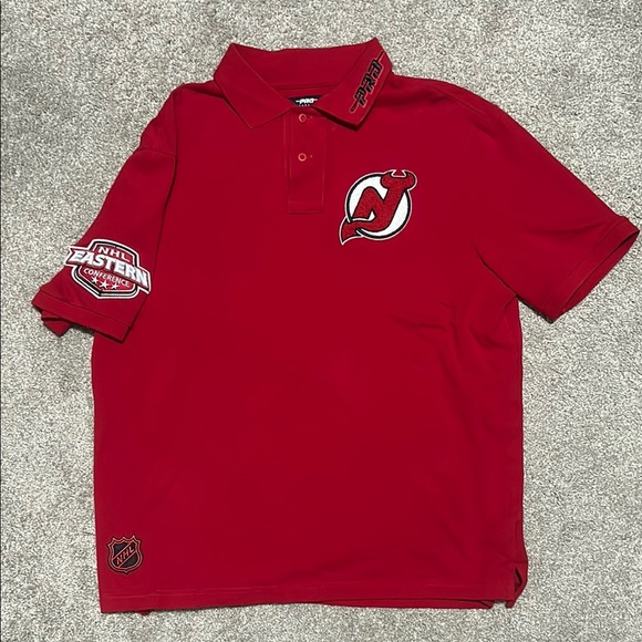 Vintage Other - 2011 New Jersey Devils Red Polo